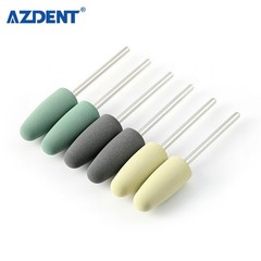 AZDENT Dental Resin Base Acrylic Polishing Burs Kit HP Tungsten Carbide Polisher