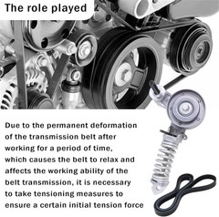 Belt Tensioner Assembly With Pulley With 2011-2015 Cruze(1.4L)&Serpentine Belt
