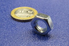Zinc Plate Steel Grade 2 Hex Nut, RH 5/16″-18 x 3/16″ Height x 1/2″ W 300 Pcs