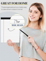 Legal Pads 8.5 x 11 White Note Pads 8.5 x 11 In 2 Pack Notepads 8.5 x 11 Writ…