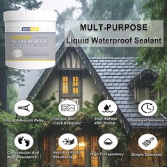 Invisible Liquid Waterproof Sealant Repairing Leak Indoor and Outdoor Use 35oz