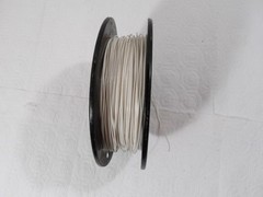 Brand-Rex 22 AWG White Teflon TFE Mil-Spec 1,000′ NOS 3 Lbs w/Spool