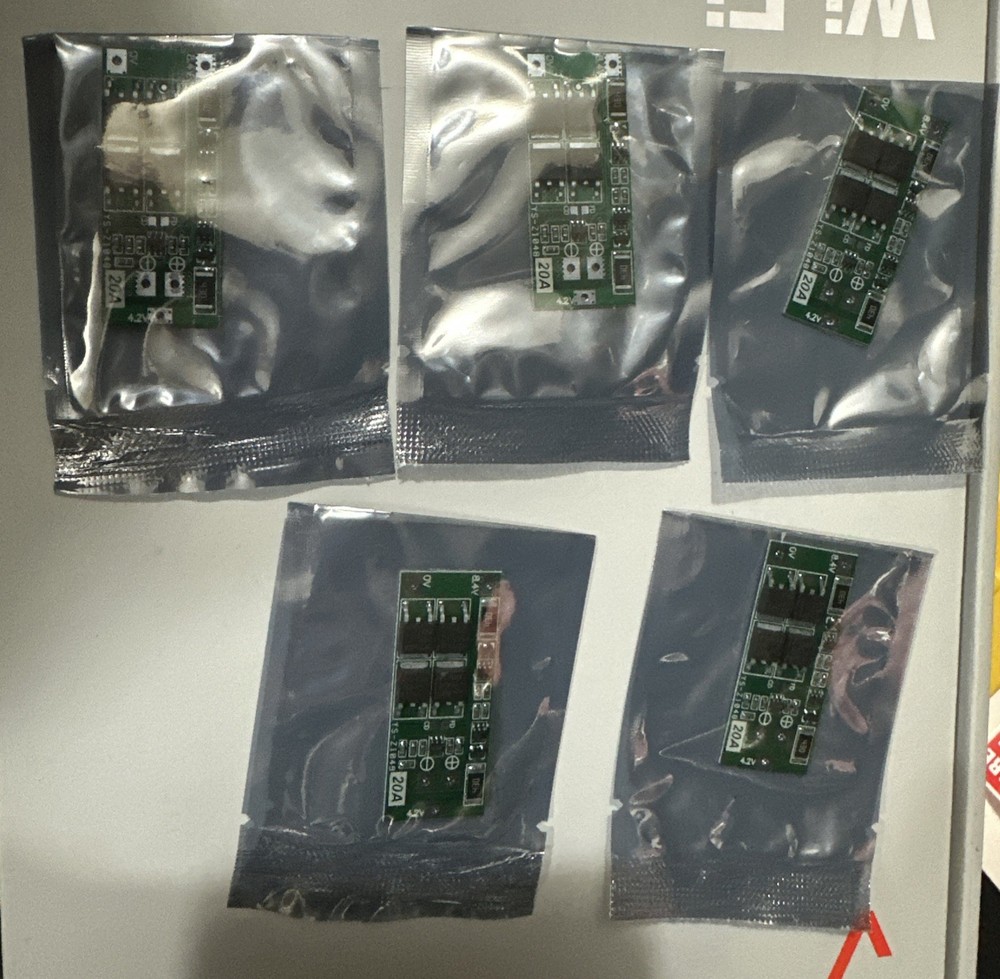 5 PCS 2S 20A 7.4V 8.4V 18650 Li-Ion Lithium Battery 18650 Charge PCB BMS Balance