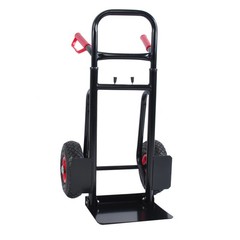 Manual truck with double handles 330 lb trolley for moving heavy platform truck