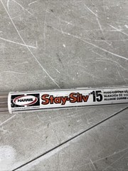 Harris Stay Silv 15 15% .050″ X 1/8″ Silver Brazing Alloy Rods (Lot of 26 Rods)