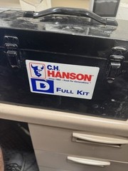 C.H. Hanson Size D Precut Shim Set (Incomplete Kit about 85% full) Box And Shims