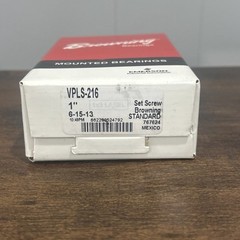 NEW Browning VPLS-216 Mounted Bearing 1″ Set Screw Standard Pillow Block 2 Bolt