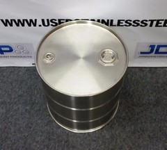 10 Gallon Stainless Steel Closed Top Drum Moonshine Barrel