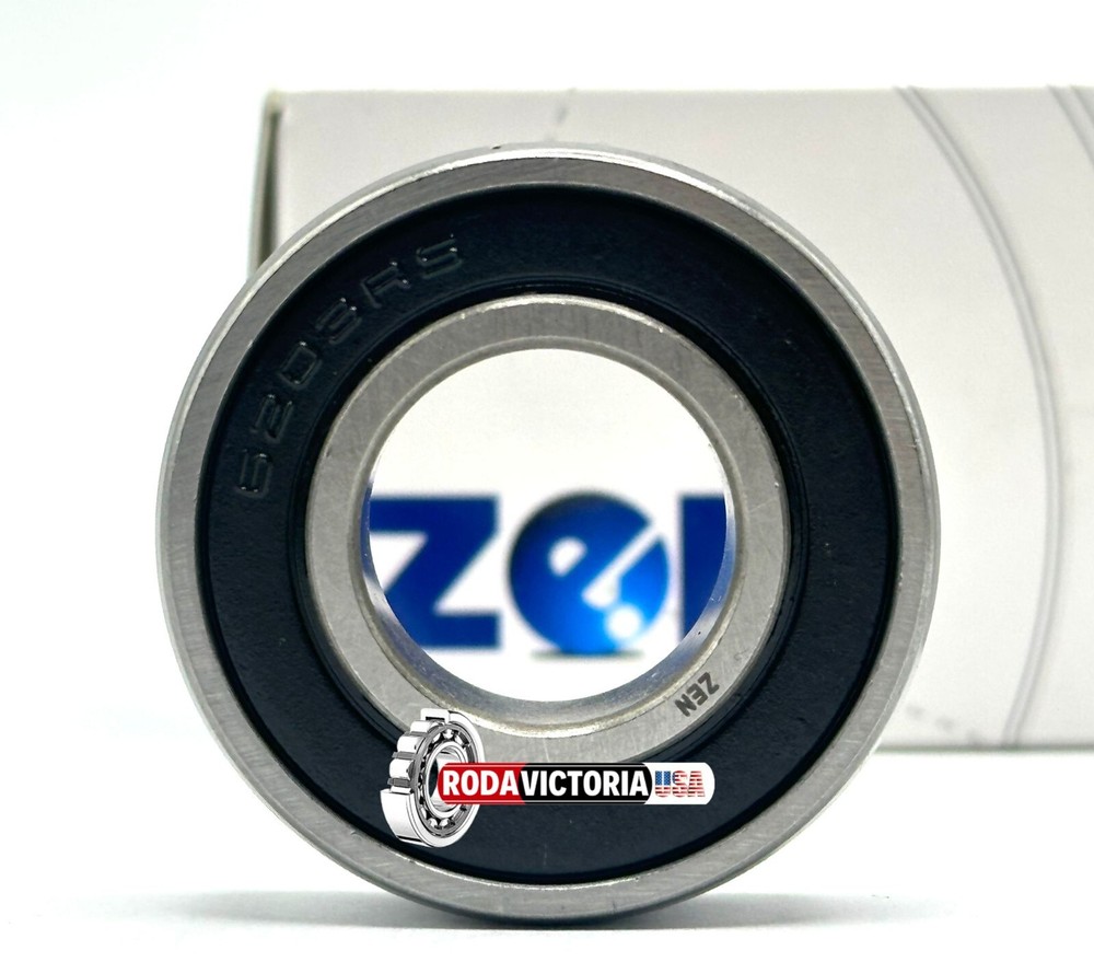 ZEN 6203 2RS 3/4″ Bore Premium Sealed Ball Bearing 230-052 6203 19.05x40x12 mm