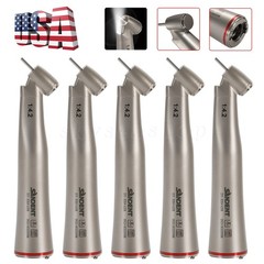 Dental 1:4.2 45° Fiber Optic Contra Angle Electric Surgical Handpiece For NSK US