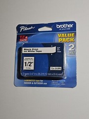 Brother TZE2312PK Label Tape TZE231 2 Pack