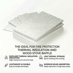 Ceramic Fiber High Temperature Insulation Blanket High Density Fireproof Thermal