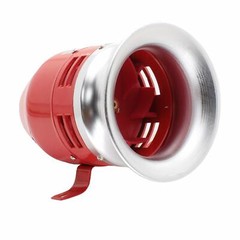 Shopcorp Industrial Motor Alarm Bell Horn Sound Buzzer Siren, Decibel Security