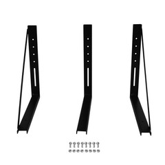 18×18 Inch Heavy Duty Mounting Brackets, 3X for Truck RV Underbody Tool Box