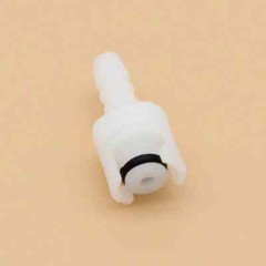 NIBP Zoll Slot to Lock Plug Blood Pressure Cuff Single Tube Air Hose Connector