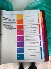 Amray 1920 ECO-SEM Operation and Routine Maintenance Procedures Manual