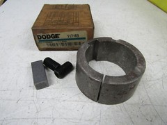 🔥NEW DODGE 1-15/16 TAPER LOCK BUSHING W/ KEY & SET SCREWS 117169 2012 1-15/16KW