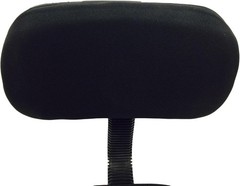 Contemporary Kids Office Chair – Adjustable Height & Cushioned Seat in Black