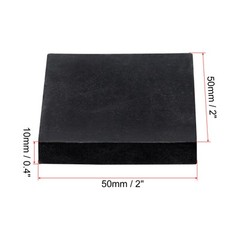 4pack Rubber Anti-Vibration Pads Hard Pads 50mm x 50mm x 10mm Square