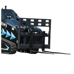 TYPHON STOMP X1300 Mini Skid Steer 25HP Kubota D1105 Diesel Include 2 Attachment