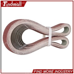 Findmall 12 Pack 1″ x 42″ Sanding Belts 60 80 120 150 240 400 Grits Belt Sander