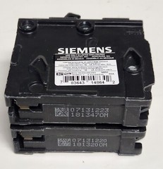 SIEMENS Q250 2 Pole 50 AMP Type QP Plug IN Circuit Breaker 120 240 VAC