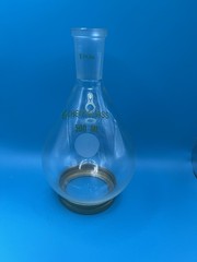 Chemglass 500mL Heavy Walled Round Bottom Flask Socket Joint 24/40 single neck