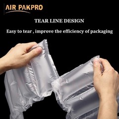 2 PK Air Pillow Film Bubble Cushion Roll Wrap Packaging 3000pc 984ft x 4″ x 8″