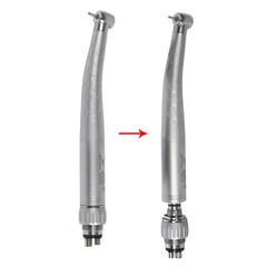 Dental High Speed Handpiece Push Spray with 4 Holes Quick Coupler Swivel