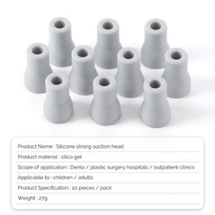 Dental Chair Saliva Ejector Strong /Weak Suction Rubber Snap Tip Adapter/ Handle