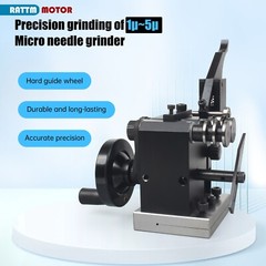 US SHIP】HRV60 Accuracy 1μ Mini Punch Grinder Precision Needle Grinding Machine