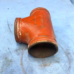 VICTAULIC FIRELOCK THREE WAY PIPE 44V C-E=3.38IN 3INCH OVERALL LENGTH 6-3/4″