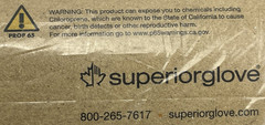 1-Dz SuperiorGlove Gloves 12″ Heavyweight Unsupported latex Flocked 408/9