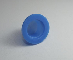 x50 1/2″ Tapered Blue Cap Plug LDPE 10-05062 LF15A Alliance Plastic protective