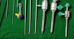 36pc Laparoscopic Complete Surgery set 5mmx330mm Reusable Surgical Instruments
