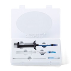 Dental Orthodontic Adhesive Light Cure Band Cement Shade Blue Glue Intra Kit USA