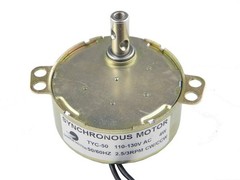 TYC-50 Small Synchronous Motor AC 110V 2.5/3RPM 4W 50/60HZ CW/CCW Electric Ge…