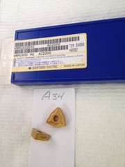 10 NEW SUMITOMO WNMG 432 EMU CARBIDE INSERTS. FACTORY PACKED GRADE: AC2000 (A34)