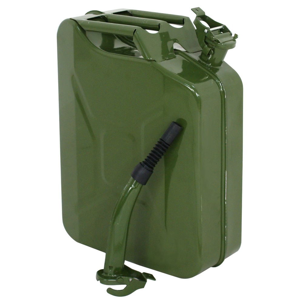 5 Gallon Can Metal Jerry oline Container Tank Emergency Backup Diesel 2X