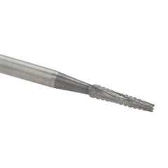 Dental Carbide Burs FG701L Friction Grip Flat End Taper Cross Cut Long Head 21mm