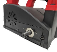 110V Wall Planer Putty Dust-free Concrete Wall Renovation Shovel Gray Machine