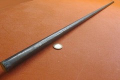 4140/4142 Steel Rod, Metric 20 mm Dia. (-0.051) x 3 FT Length, 1 Unit