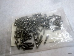 Albany County Fasteners SOCKET CAP SCREWS 100/PCS – M3 X.5 X 16M