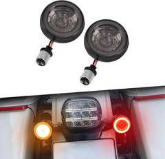 Motorcycle LED Turn Signals Bulbs Rear 1157 Bullet Lights Fit for Harley Softail