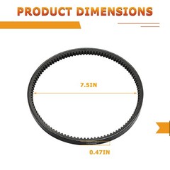 22773 26″ Drive Belt 4XLA for Earthquake 24598 Rear Tine Tiller (1PACK)