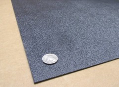 ABS Sheet Haircell Textured, 1 Side, Black, .094″ (3/32″) x 24″ x 36″