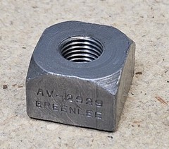 Greenlee No. 732 1 11/64″ key metal punch set – knockout – 1.170″ diameter hole