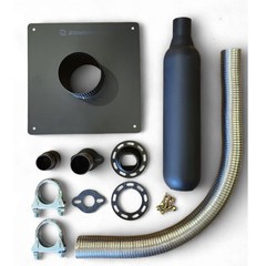Zombiebox ZPW14 Generator Exhaust Extension Silence Circuit with Insulated Wall