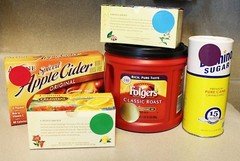 White Color 2″ Coding Labels – Round Circle 500 Labels For Sealing Envelopes