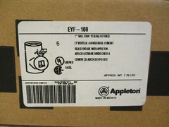 APPLETON EYF100 1″ EXPLOSION PROOF SEAL OFF EYS CROUSE HINDS EYS31